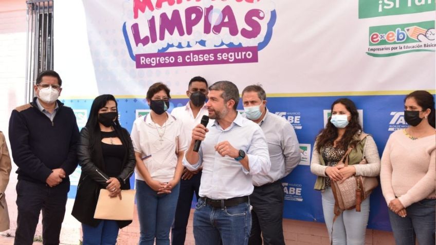 Mauricio Tabe, Fundación y padres de familia impulsan regreso a clases en Miguel Hidalgo