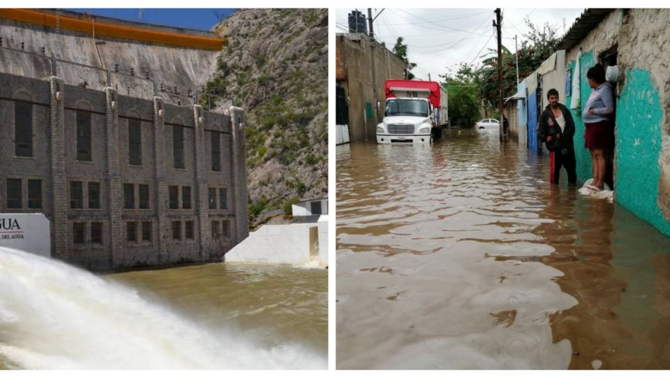 Emiten alerta en cuatro estados, ante el desfogue de la Presa Zimapán 
FOTO: Especial