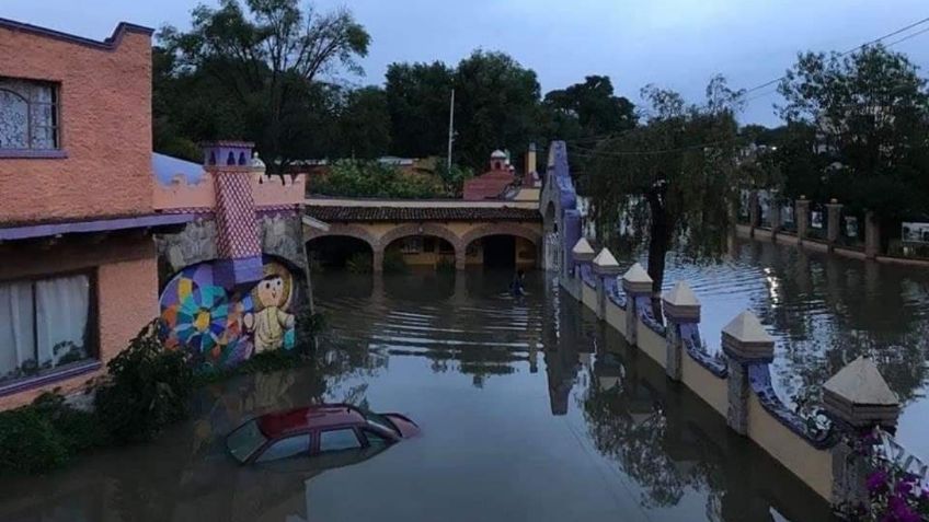 Universitarios realizan colecta de víveres tras primer reporte de lluvias en Tequisquiapan