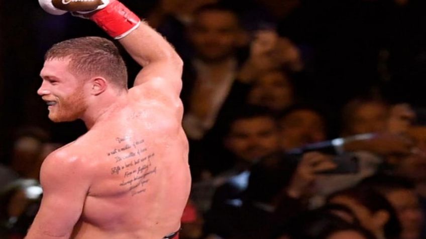 Saúl "El Canelo" Álvarez se volvió a tatuar; conoce el trabajo del artista que marcó la piel del pugilista