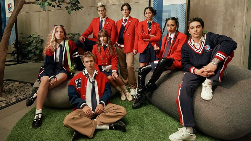 Netflix revela la primera FOTO Del elenco de "Rebelde" con su nuevo uniforme