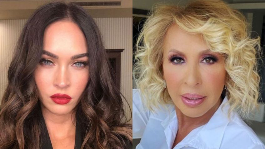 Megan Fox le COPIÓ a Laura Bozzo al usar el MISMO atuendo de transparencias; aquí la prueba | FOTOS