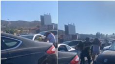 VIDEO VIRAL: ¡Se dan con todo! Mujeres protagonizan pelea en garita de Tijuana