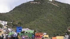 Lluvias forman "rostro" en cerro de Baja California Sur; ¿qué es en realidad? | FOTO