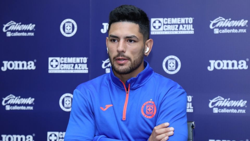 Lucas Passerini delantero de Cruz Azul. Foto: Especial / @CruzAzul