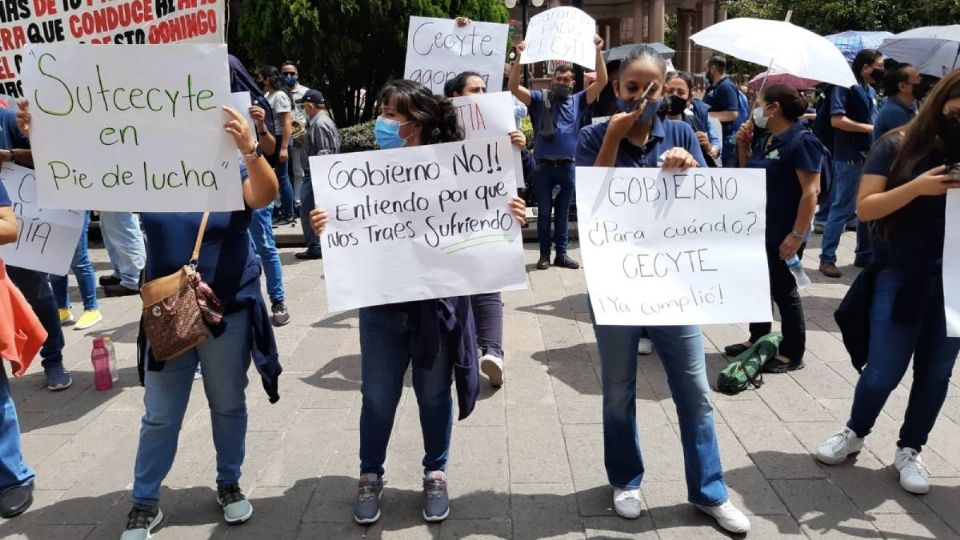 Aumentan protestas en San Luis Potosí a tres días del cambio de gobierno (Foto: Especial)