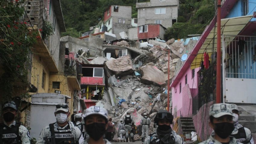 Cerro del Chiquihuite: Demolerán 11 casas en zona de riesgo; 205 familias deben evacuar