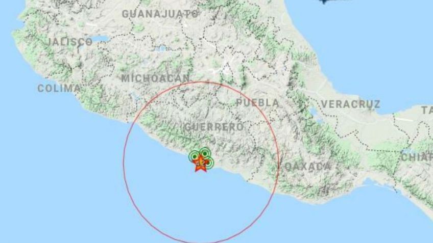 Sismo de magnitud 4.2 sacude Acapulco, Guerrero