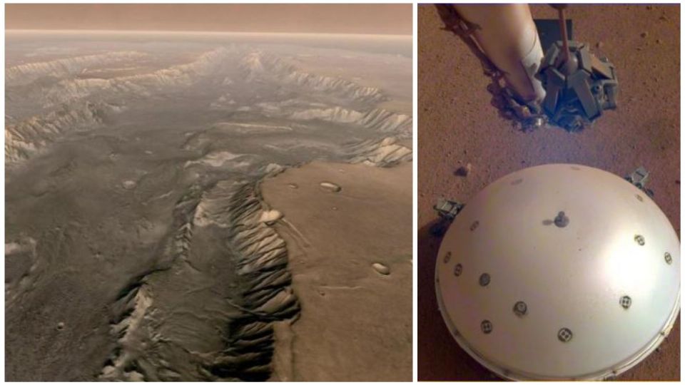 La misión InSight continúa laborando en el planeta Marte
Foto: NASA