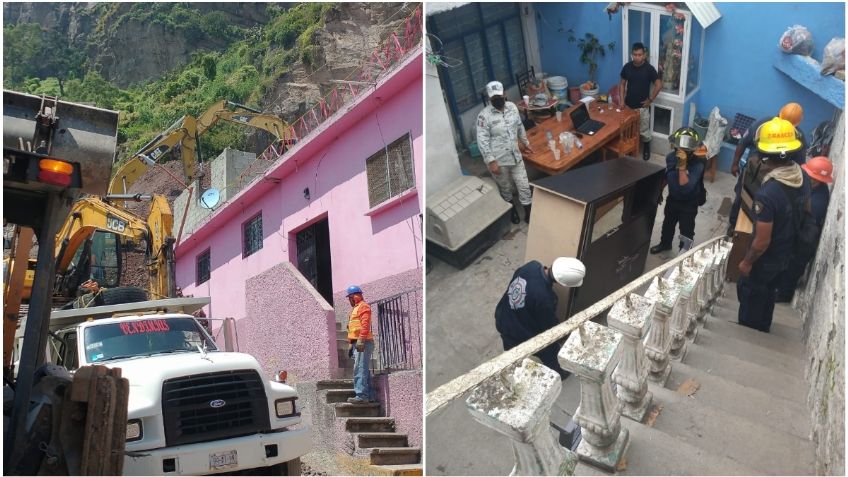 Cerro del Chiquihuite: Demolición de casa iniciará una vez que se estabilice la zona cero