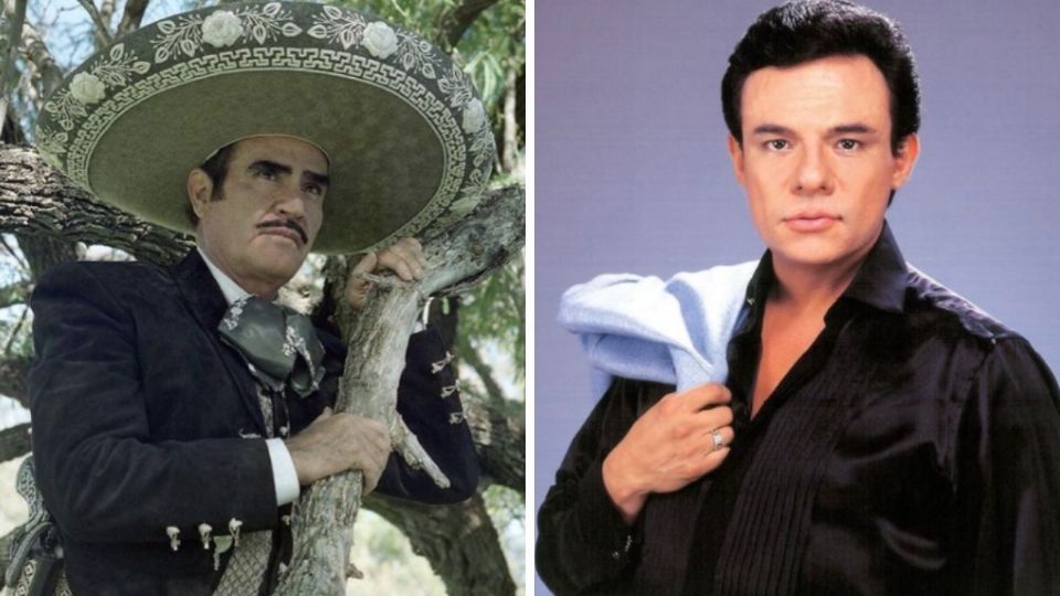 El día que Vicente Fernández y José José hicieron un homenaje a José Alfredo Jiménez. Foto: Instagram