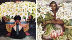 Diego Rivera usó el alcatraz como un símbolo de sexualidad en sus obras de arte