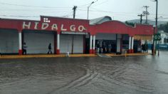 Fuertes lluvias dejan nuevas inundaciones en calles de Tula, Hidalgo