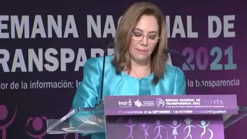 Comisionada Presidenta de INAI inauguró los trabajos de la Semana Nacional de Transparencia 2021