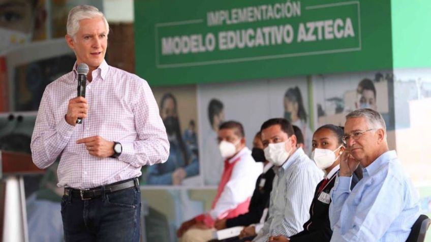 Ponen en marcha Alfredo del Mazo y Ricardo Salinas Pliego, modelo educativo Azteca en Malinalco