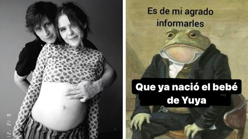 Yuya y Siddhartha celebran nacimiento de su bebé MAR y las redes responden con tiernos MEMES