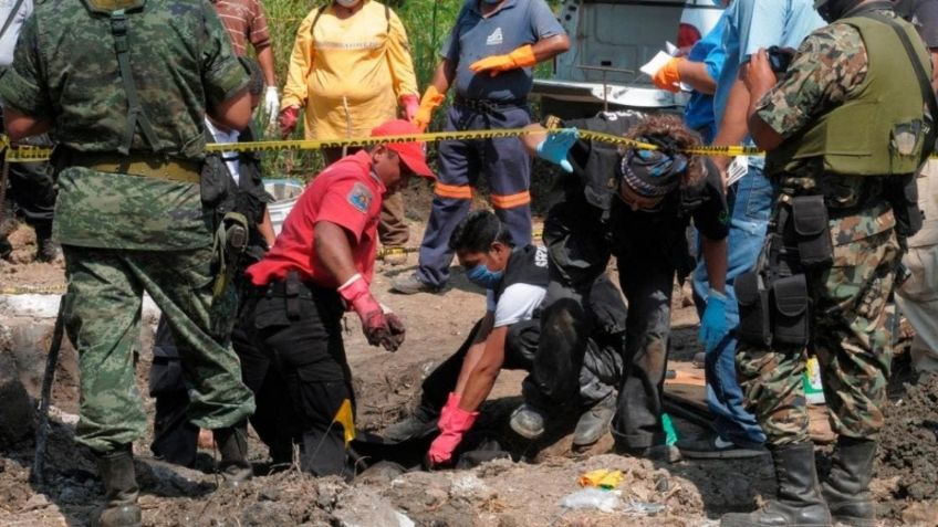 Autoridades hallan nuevo campo de exterminio del crimen organizado en Tamaulipas