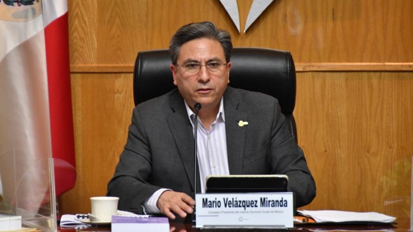 Mario Velázquez presume logros obtenidos al frente del IECM