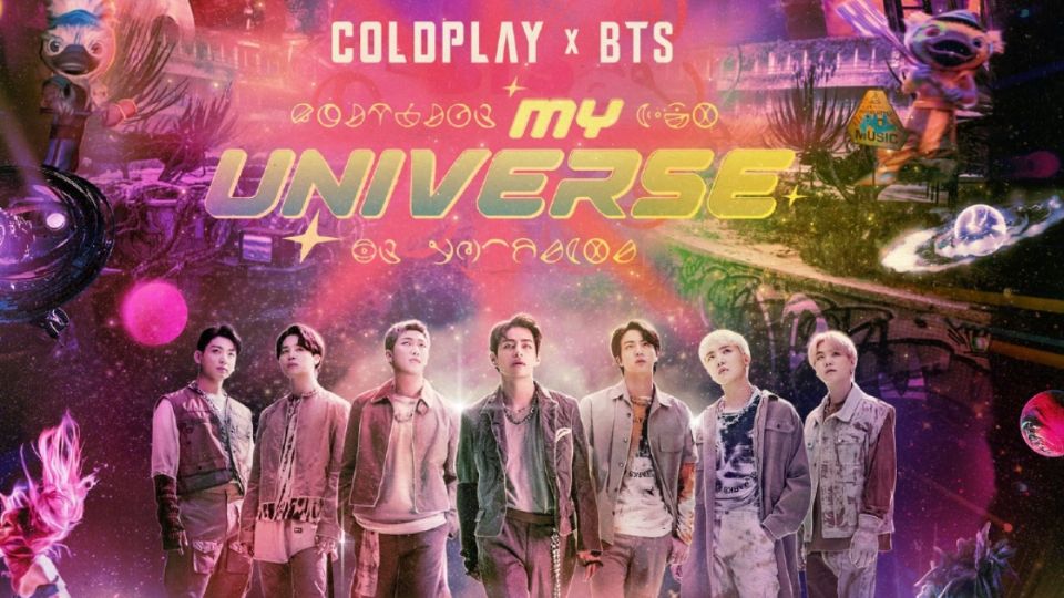 Coldplay X BTS estrenarán video de My Universe Foto: Especial