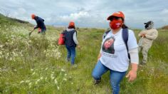 Colectivos buscan sin descanso en el cerro de Chiconautla