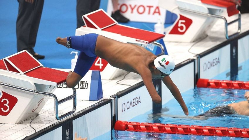 ¡Otra medalla para México! Ángel Camacho obtiene bronce en natación; es la presea 18 para el país