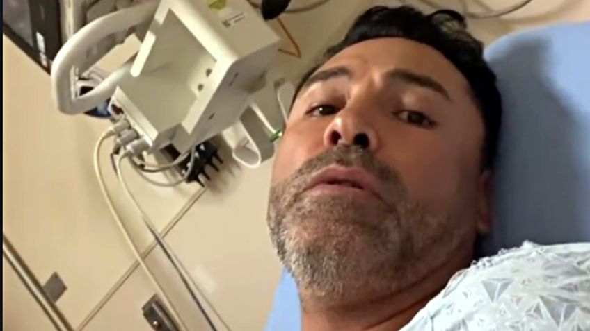 Óscar de la Hoya cancela pelea del 11 de septiembre con mensaje, tras dar positivo a Covid-19 | VIDEO