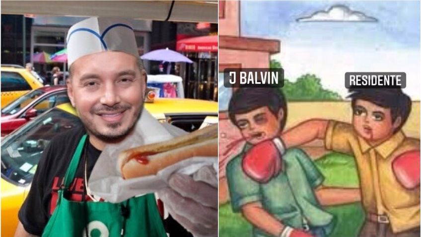 Pleito entre Residente y J Balvin desata los mejores MEMES