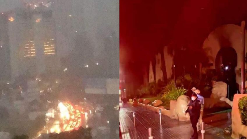 Se incendia el Baby' O, mítico antro de Acapulco donde fiesteaba Luis Miguel: FOTOS