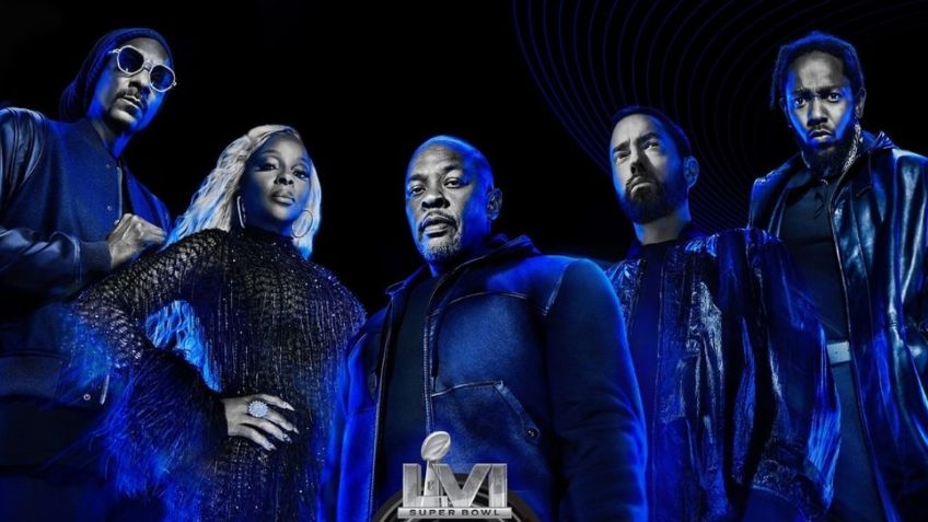 Super Bowl LVI: Dr. Dre, Snoop Dogg, Eminem, Mary J. Blige y Kendrick Lamar, los encargados del show de medio tiempo