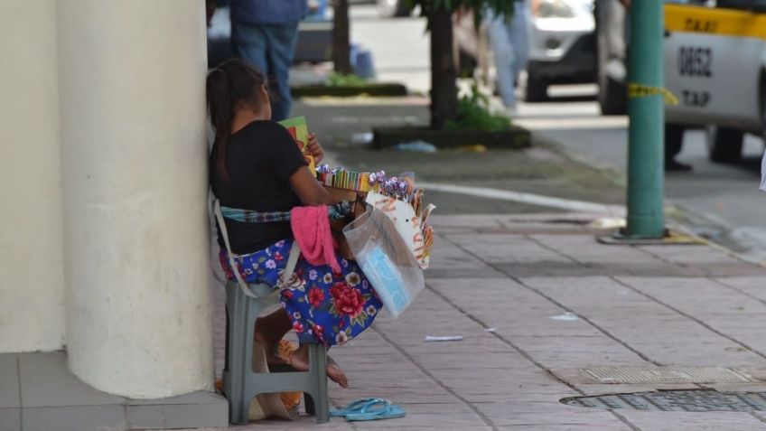 Menores migrantes trabajan en frontera sur de México; esta es la historia de una niña