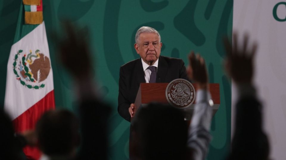 Andrés Manuel López Obrador, presidente de México, durante 'La Mañanera' (Foto: Archivo | Cuartoscuro)