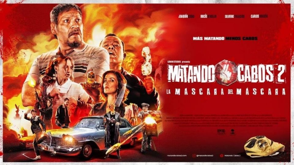 Póster oficial de Matando Cabos 2. Foto: Amazon Prime Video