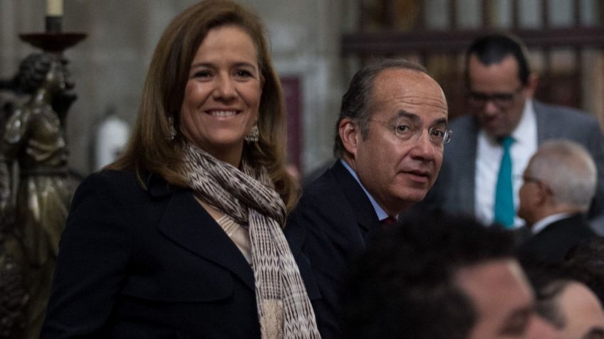 Margarita Zavala y Felipe Calderón viajan a España para asistir a un encuentro con líderes religiosos