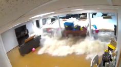 New Jersey: Inundaciones colapsan muro de vivienda, agua arrasa con todo a su paso: VIDEO