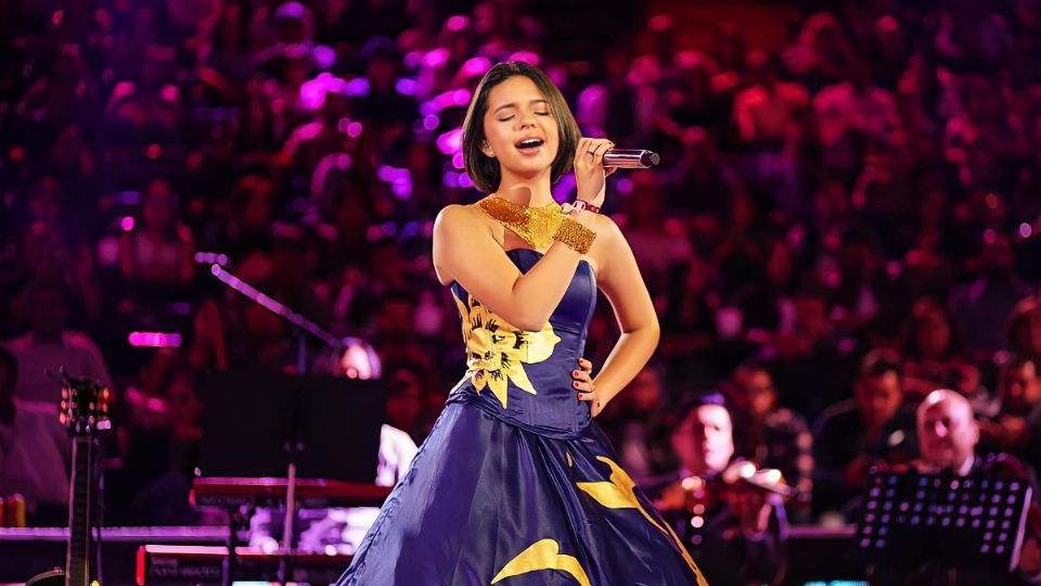 Ángela Aguilar en la gira Jaripeo Sin Fronteras. Foto: Especial / IG @mrnietophoto