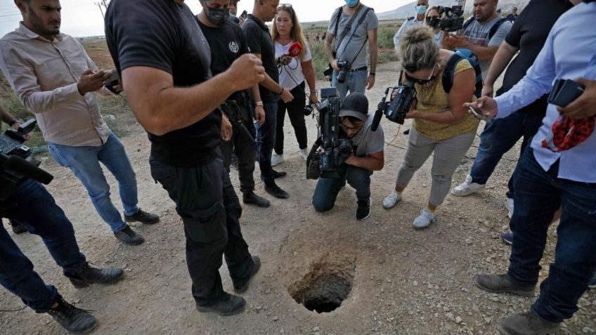 ¡Como el "Chapo Guzmán! Palestinos escapan de la cárcel por un túnel