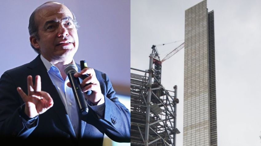 Felipe Calderón desata críticas tras opinar sobre la estatua de Colón en Reforma; le recuerdan la Estela de Luz