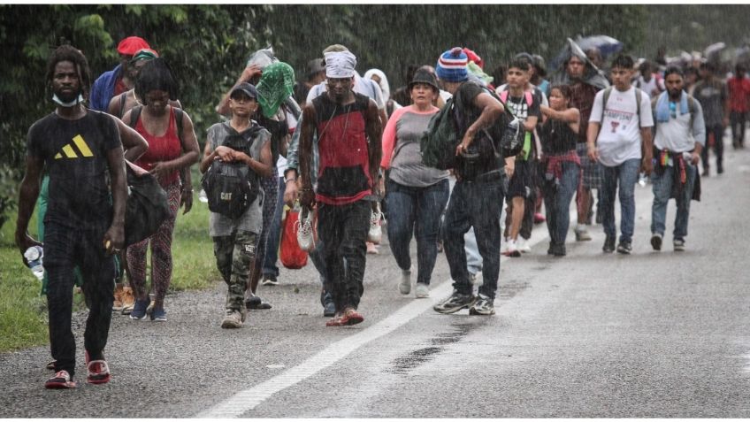 Haitianos toman nuevas rutas en Chiapas para llegar a la frontera norte