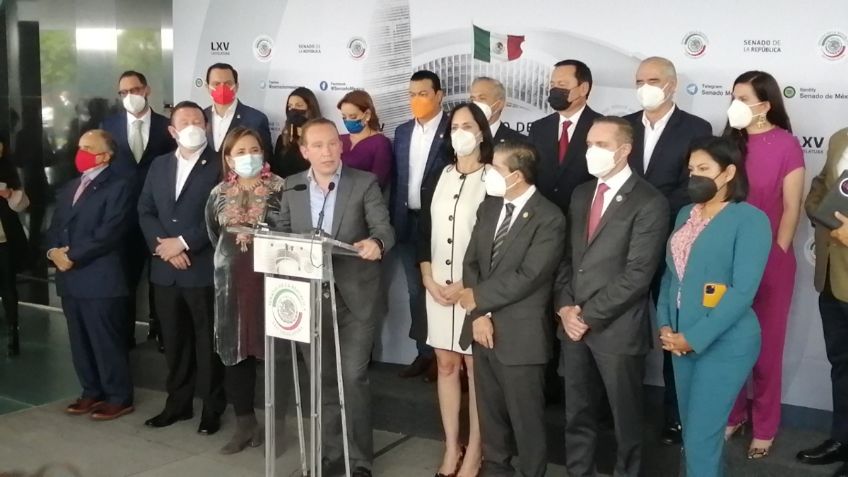 Alcaldes opositores de la CDMX son arropados por bloque de contención del Senado