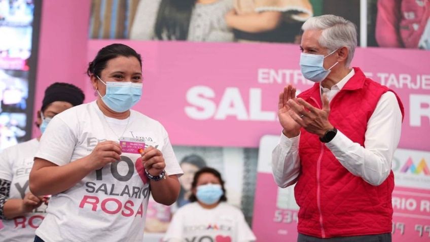 Salario rosa es una forma de agradecer el esfuerzo de las amas de casa, asegura Alfredo del Mazo