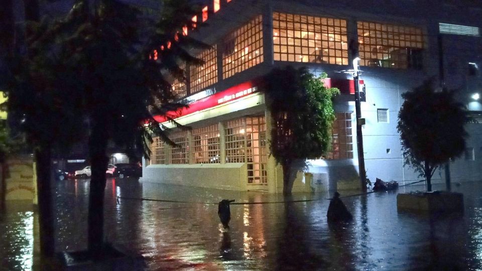 Imagen de las inundaciones en Ecatepec. Foto: EFE