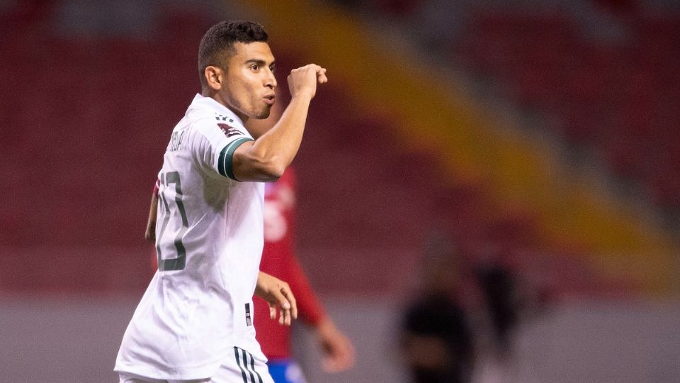 El jugador mexicano Orbelín Pineda. Foto: Twitter @miseleccionmx