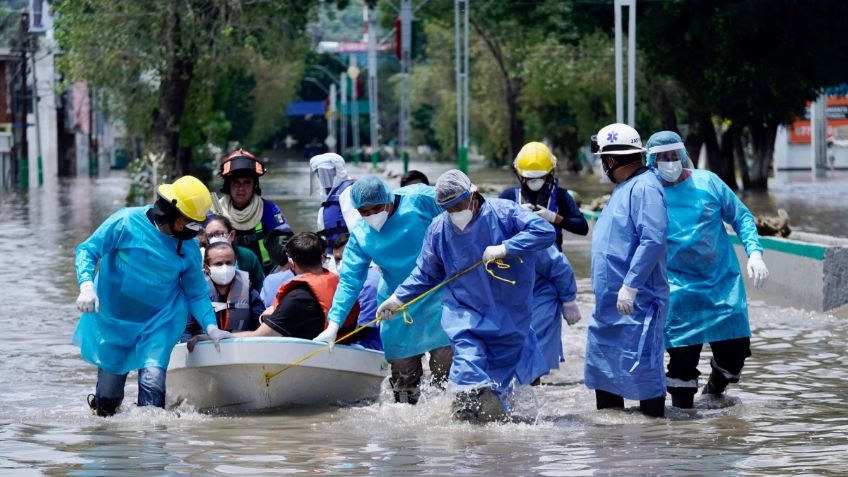 Inundaciones por lluvias en Hospital de Tula son inevitables, asegura Héctor Manuel Arias