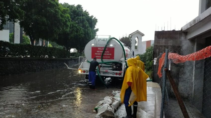 Lluvias afectan a Querétaro; Luis Bernardo Nava interrumpe gira en Washington