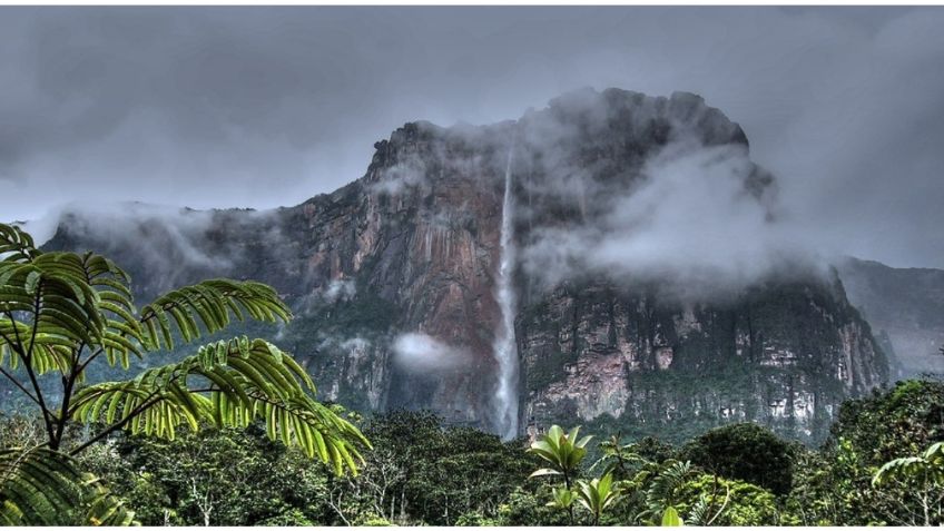 El impactante video de la cascada más alta del mundo tomado por un dron