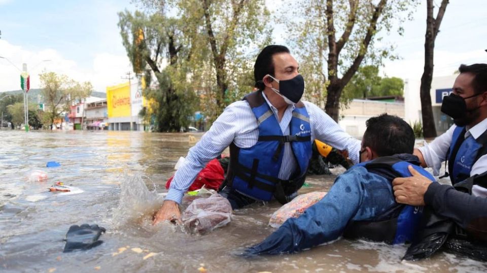 Omar Fayad anuncia declaratoria de emergencia en la región de Tula (Foto: Twitter/ @omarfayad)