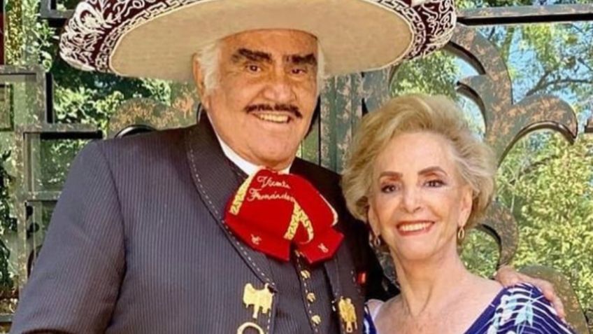 Revelan FOTO inédita de Vicente Fernández y Doña Cuquita cuando empezaban a ser novios y lucen ¡irreconocibles!