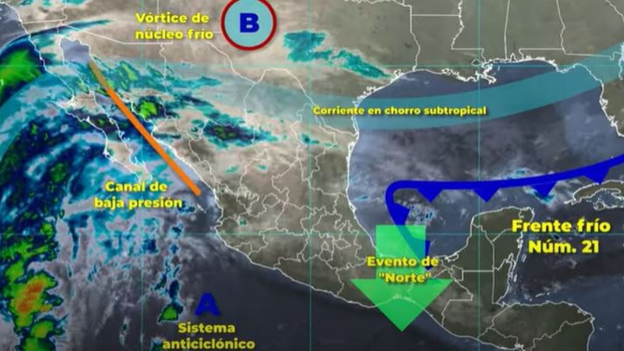 Frente Frío 21 Estos Son Los Estados Que Tendrán Fuertes Lluvias