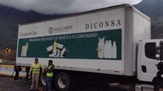 Segalmex denuncia falsificación de imagen de Diconsa en camión que transportaba migrantes