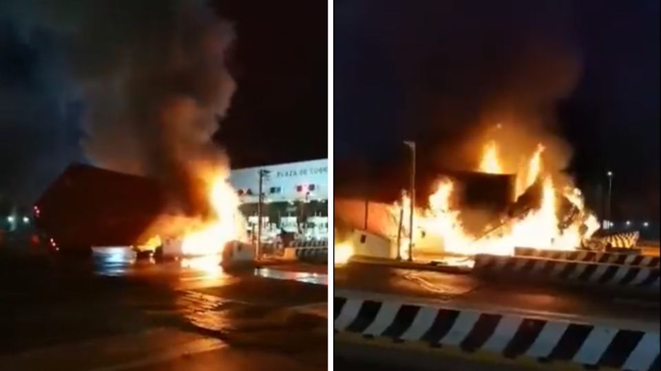 Este accidente ocasionó el cierre de varios carriles en esta transitada vialidad. Foto: Especial